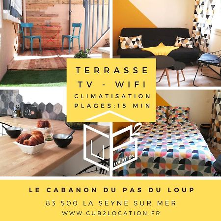 Le Cabanon du Pas du Loup - Studio climatisé La Seyne-sur-Mer Extérieur photo